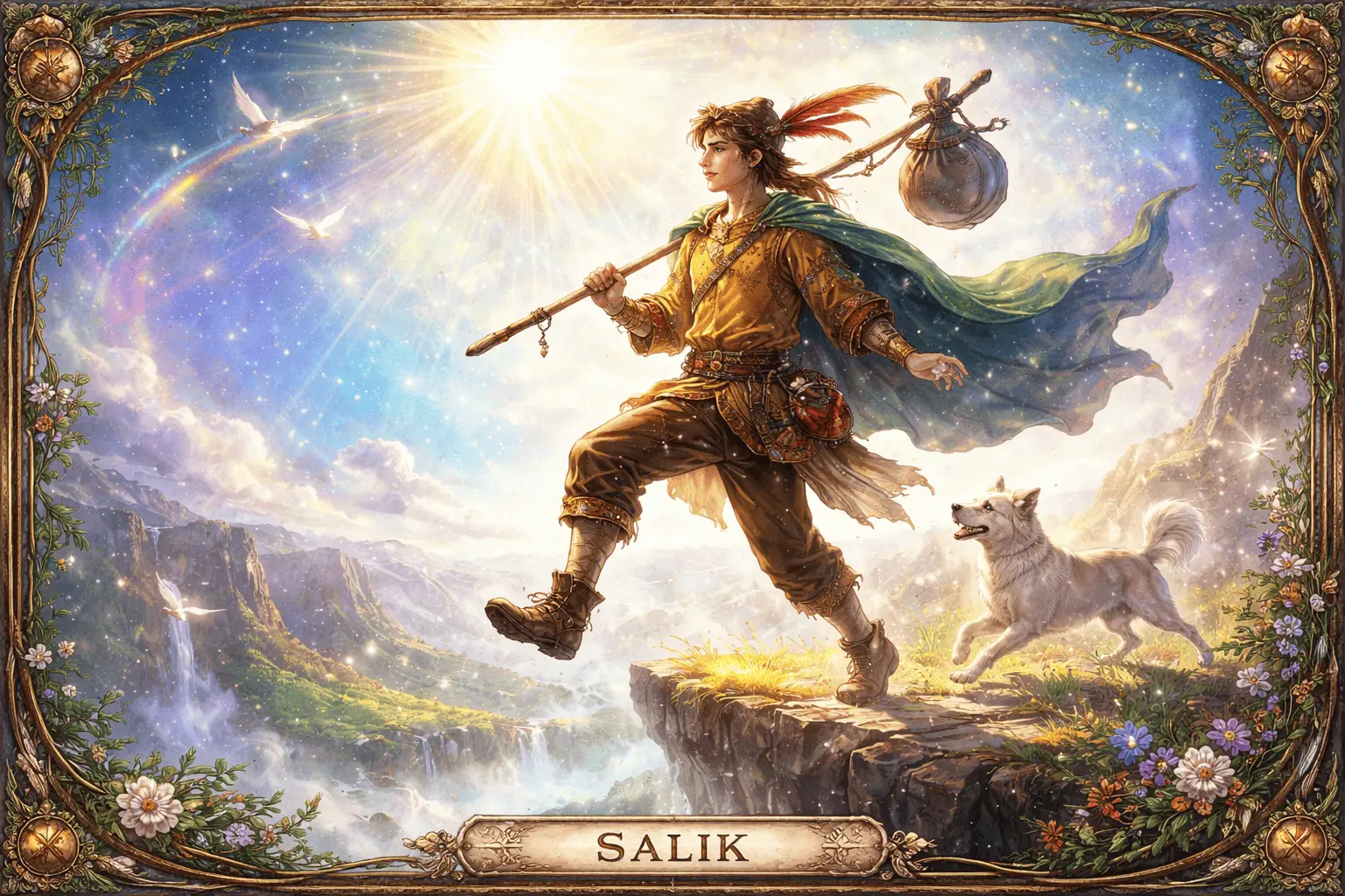 Carta Nº 1 del Tarot Sufí Salik