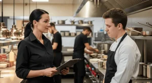 Manejo de situaciones difíciles con empleados en un restaurante
