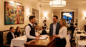 Etapas del servicio al cliente en un restaurante en Tenerife 