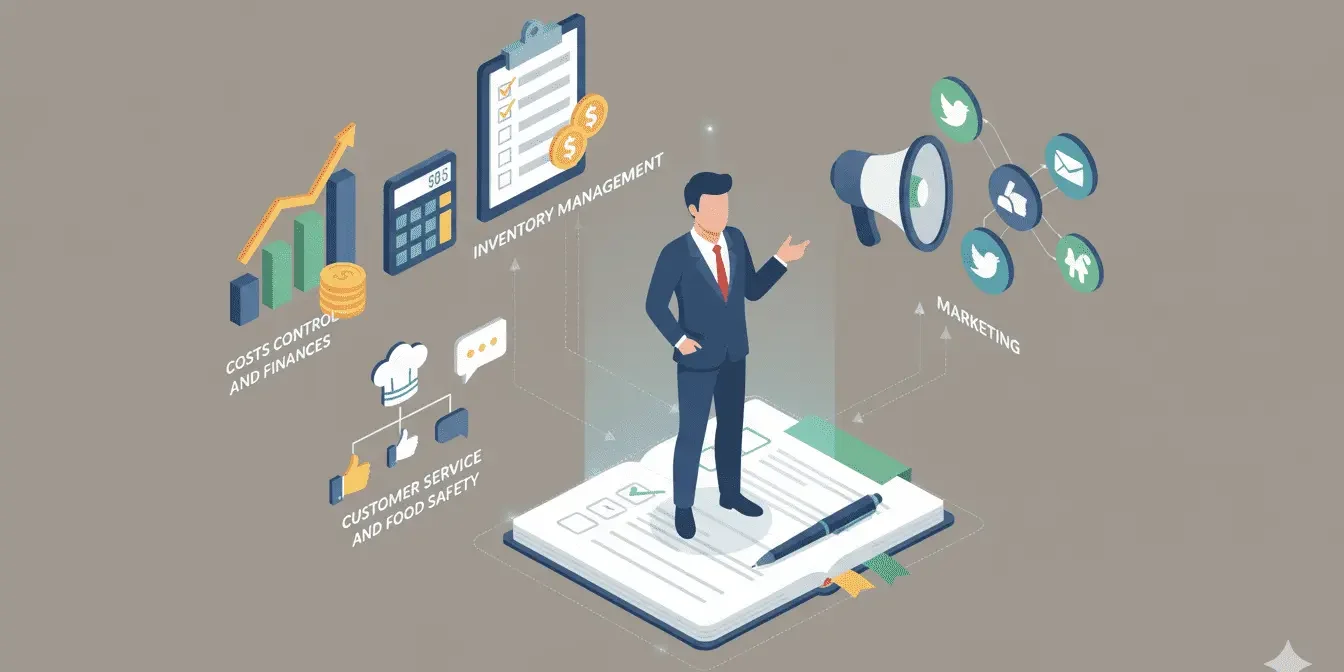 Estructura básica de un restaurante