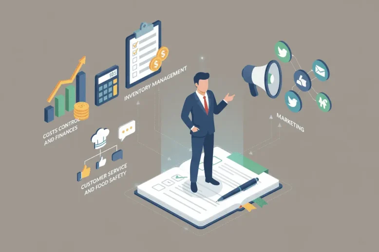 Estructura básica de un restaurante