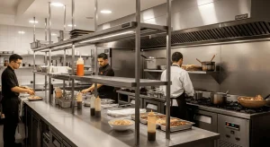 Estructura básica de un restaurante