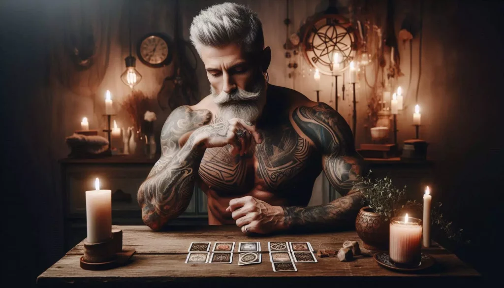 Interpretación de la Tirada en Cruz celta