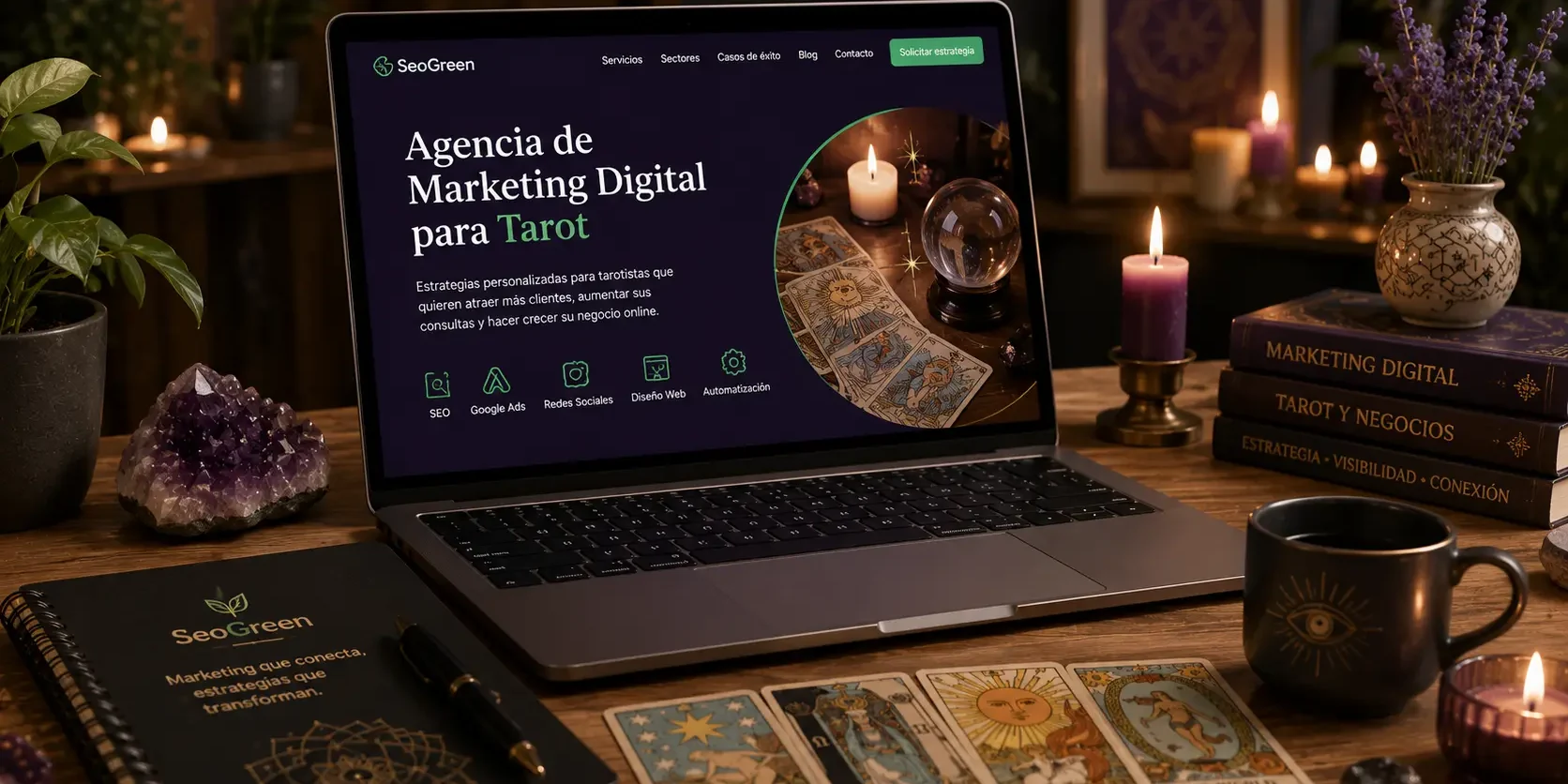 Agencia de Marketing Digital para Tarot
