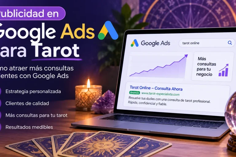 Publicidad en Google Ads para Tarot