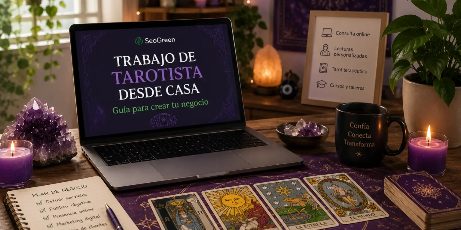 Trabajo de tarotista desde casa