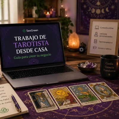 Trabajo de tarotista desde casa