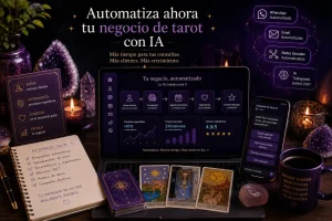 Automatiza ahora tu negocio de tarot con IA