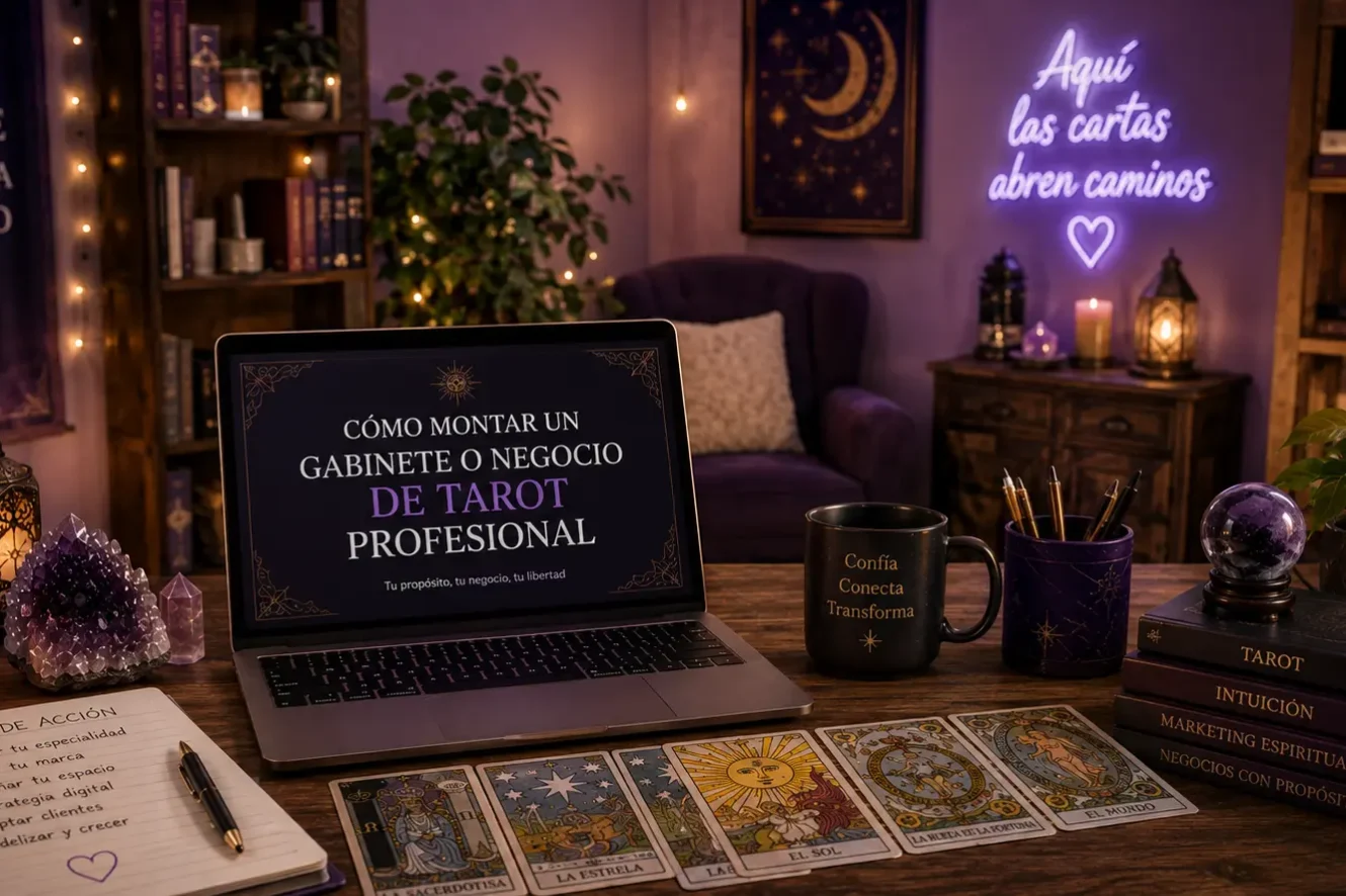 Cómo montar un gabinete o negocio de tarot profesional