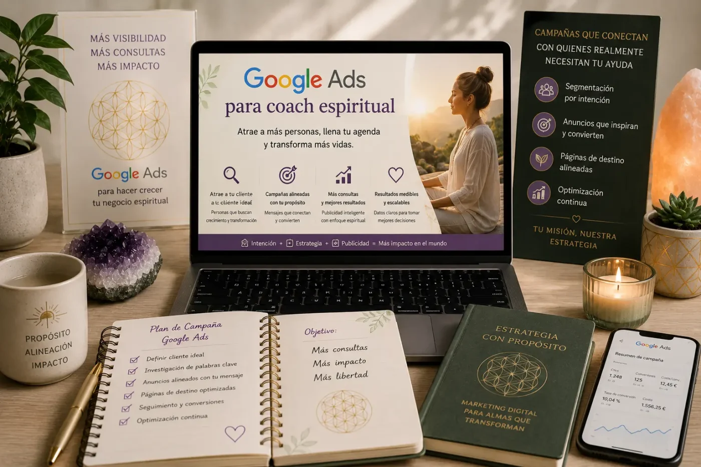 Google Ads para coach espiritual