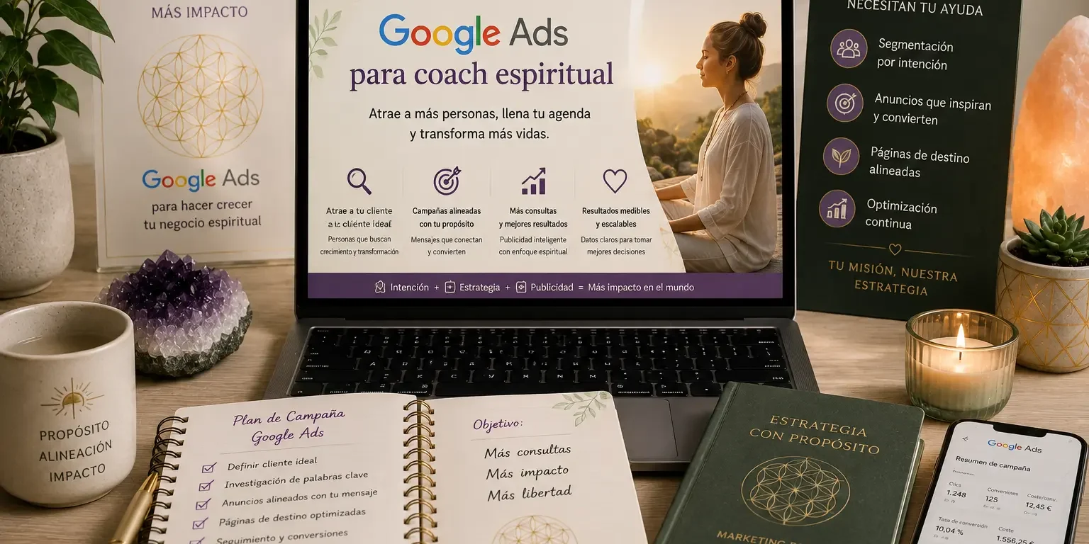 Google Ads para coach espiritual