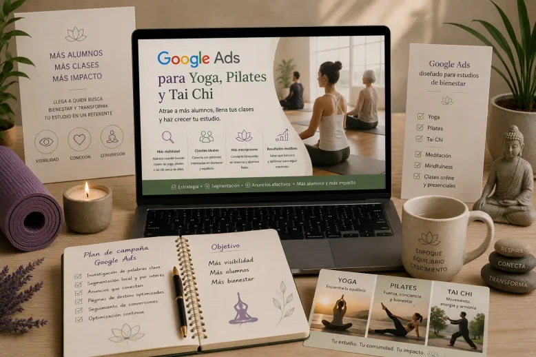 Google Ads para yoga pilates y tai chi Google Ads para yoga pilates y tai chi