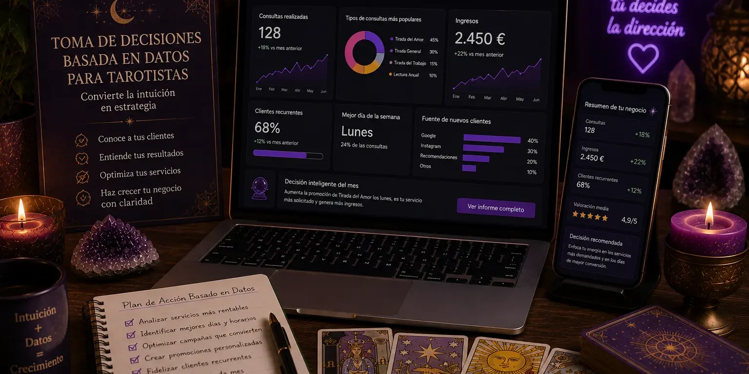 La toma de decisiones en una empresa de Tarot La toma de decisiones en una empresa de Tarot