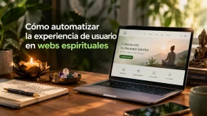 Cómo automatizar la experiencia de usuario en webs espirituales