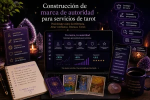 Construcción de marca de autoridad para servicios de tarot