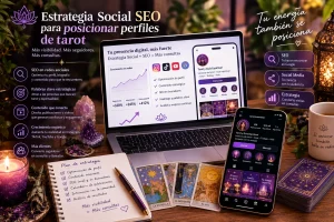 Estrategia Social SEO para posicionar perfiles de tarot